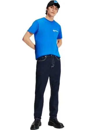 Karl Lagerfeld JEANSY KARL LAGERFELD ZE ZWĘŻONYMI NOGAWKAMI DENIM, , 2934