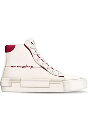 Armani Exchange Damskie buty sportowe Contrast Logo Line, High Top Sneaker, , 35.5 eu