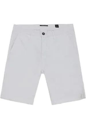 GIANNI LUPO SALTON-S23 Bermuda Casual, White, 50 mężczyzn, , , 36-46