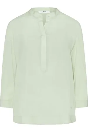 Brax Styl damski Clarissa Cupro HYBRID prosta bluzka damska, , 34
