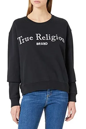 True Religion Bluza damska Boxy Crew