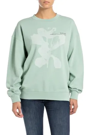 Replay Damska bluza oversize, , S