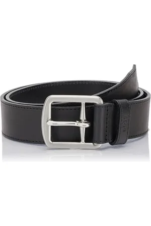 HUGO BOSS Męski pasek Ross-St_Sz35, czarny 1, 80, , 80