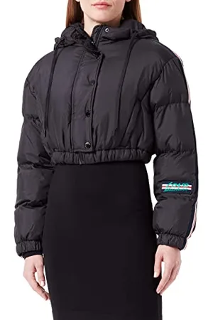 Moschino Light Technical Fabric, Personalized with Striped Tape And Patch. Kurtka damska, , 38