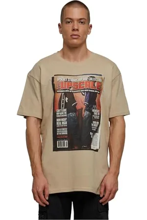 Mister Tee Upscale Uniseks T-Shirt Upscale Magazine Oversize Tee, unisex, t-shirt z nadrukiem, oversized fit, bawełniana koszulka z nadrukiem, koszulka z grafiką, , XS