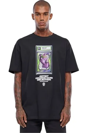 Mister Tee Upscale Uniseks T-Shirt Blend Oversize Tee, unisex, t-shirt z nadrukiem, oversized fit, bawełna – koszulka z nadrukiem, koszulka z grafiką, , S