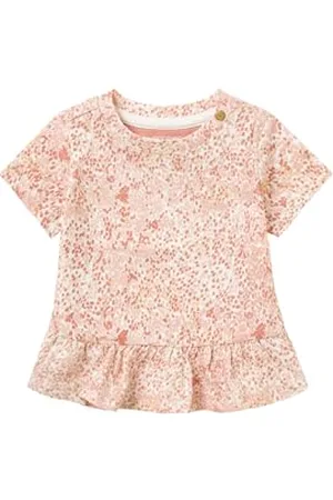 Noppies Baby Girls tee Nebraska Short Sleeve All Over Koszulka dziecięca, , 56