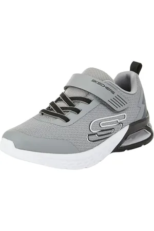 Skechers Boys, Kapcie, Szary Textile/Synthetic/Black Trim, 43 EU, , 43 EU