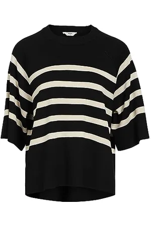 Object Damski sweter z dzianiny w paski, , S