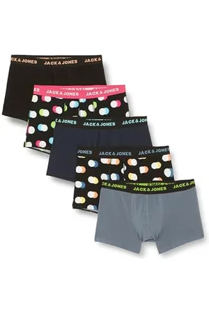 JACK & JONES JACREESE Trunks zestaw 5 sztuk, , S