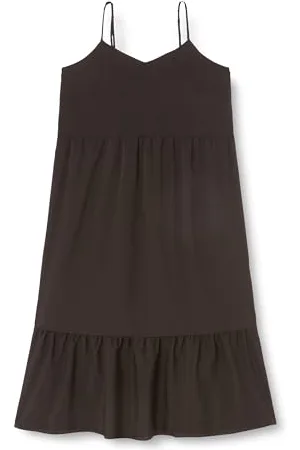 Pieces® Damska sukienka Pcsade Strap Long Dress Noos Bc Qx, , 46 Duże rozmiary