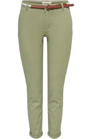 ONLY Onlbiana Cotton Belt Chino Cc PNT damskie chinosy, , 38W / 32L