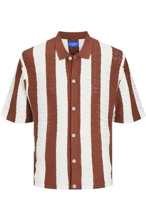 JACK & JONES Męska koszulka polo strukturalna, , L