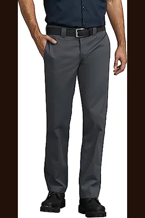 Dickies Męskie spodnie robocze slim fit, Węgiel drzewny V1, 34W / 32L