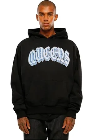 Mister Tee Upscale bluza z kapturem Queens Ultra Heavy Oversize, bluza z kapturem z bardzo ciężkiego materiału Terry, oversized Fit, , L