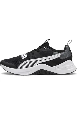 PUMA Unisex Prospect Cross Trainer, Czarna , biała , 44.5 EU