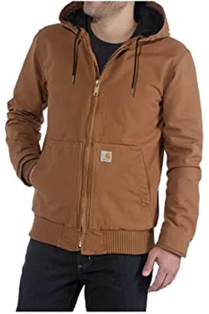 Carhartt Duck Active Jacket Kurtka Mężczyźni, brązowy ( Brown), M