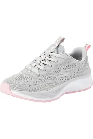Skechers Dziewczyny, Trampki, Grey Mesh/Pink Trim, 43 EU, , 43 EU
