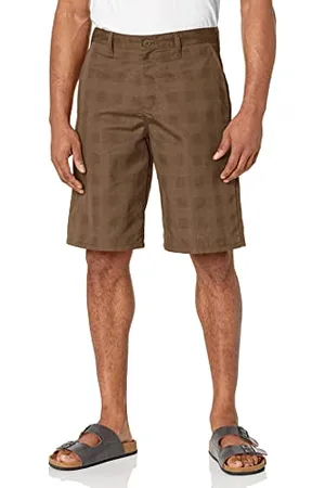 Dickies Męskie szorty Flex Regular Fit Plaid Flat Front 27,9 cm luźne szorty, grzyb, 54, , 38