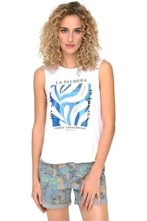 ONLY Onlfree Life S/L Art Box Top damski, , S