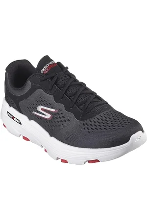 Skechers Męskie buty sportowe GO Run 7.0, węgiel drzewny i czarny materiał/syntetyk, 45 EU, , 45.5 EU