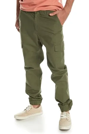 Quiksilver Męskie spodnie cargo Mw Cuffed Cargo, zielone, S, , S