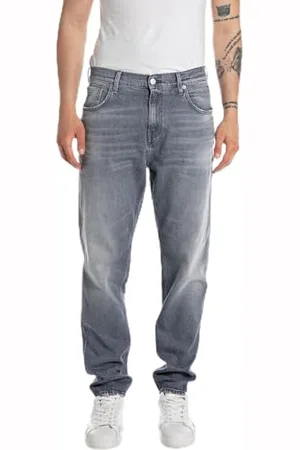 Replay Męskie dżinsy typu Relaxed Tapered Fit, oryginalna kolekcja Sandot, , 30W / 30L
