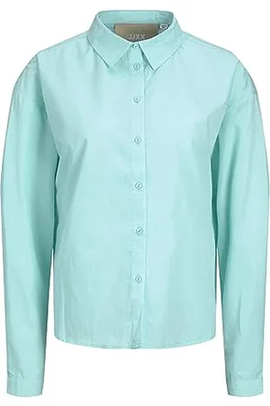 JJXX JACK & JONES Damska koszulka Jxmission Ls Relax Noos Bluzka, Aruba Blue, S