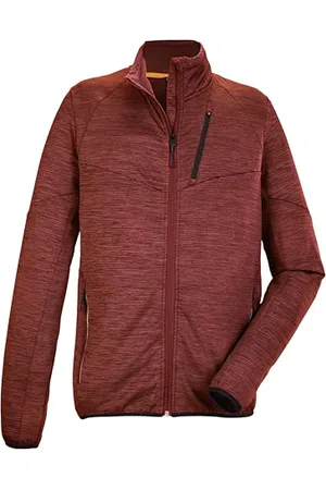 Killtec Panowie Rozciągliwa kurtka ze stójką/polarowa kurtka KOS 80 MN FLX JCKT, XXL, brown, 39163-000