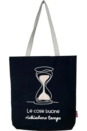 Hello-Bags . Torba na zamek błyskawiczny, podszewka i wewnętrzna kieszeń. Na zewnątrz: 100% bawełna. W zestawie ładna koperta na prezent. Model: LECOSEBUONE. Kolor: ecru/czarny. Wymiary: 37 x 38 cm.