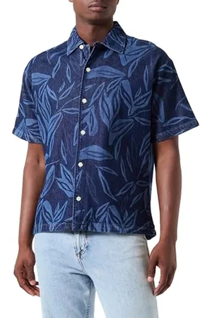 JACK & JONES JJIPALMA JJRESORT Shirt S/S WI 872, , S