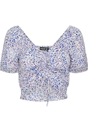 Pieces® Damska bluzka z krótkim rękawem Pckiciana Ss Top Bc, , S