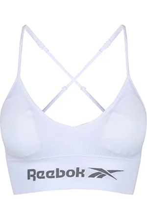 Reebok Damski bezszwowy biustonosz Maryna podstawowy top, , XS