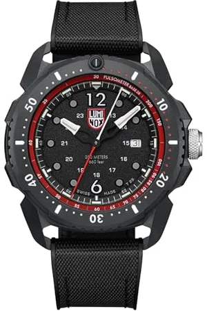 Luminox Męski analogowy zegarek kwarcowy z gumową bransoletką XL.1051, , Pasek