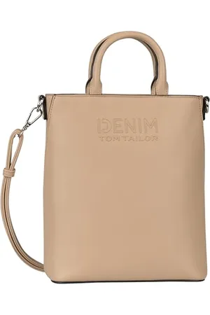 TOM TAILOR Denim bags Heidy damska torba na ramię torba na ramię zamek błyskawiczny mała brązowa, , moda