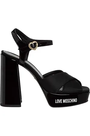 Moschino Sandały damskie czarne, , 36 EU