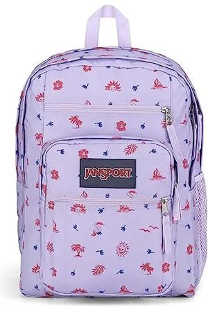 JanSport BIG STUDENT Duży plecak, komora na laptopa 15 inch, Pastel Lilac (Fioletowy)