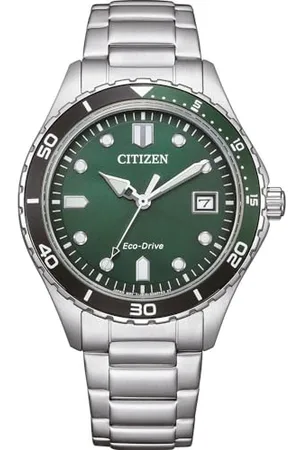 Citizen Męski analogowy zegarek kwarcowy z bransoletką ze stali szlachetnej AW1828-80X, , bransoletka