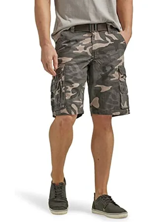 Lee Męskie spodnie ogrodniczki z paskiem Wyoming Cargo Short Cargo, , 42