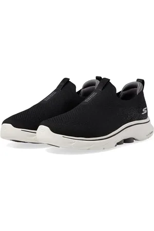 Skechers Męskie buty sportowe Go Walk 7, Czarny i węgiel drzewny, 47.5 EU