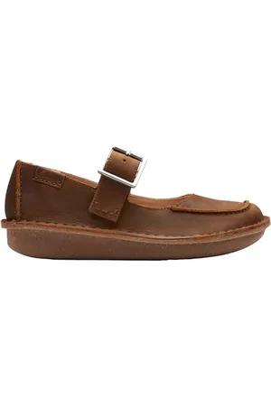 Clarks Damskie zabawne mokasyny barowe płaskie, , 38 EU