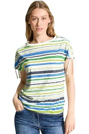 CECIL T-shirt w paski, , M