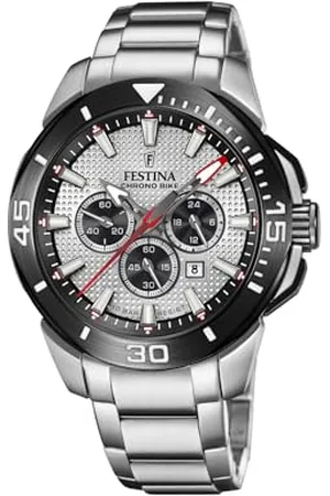 Festina Relojes męski analogowy zegarek kwarcowy z bransoletką ze stali nierdzewnej F20641/1, , bransoletka