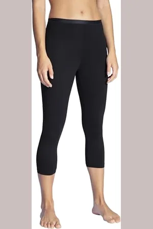 Calida Damskie legginsy Comfort 3/4 z bawełny i elastanu o wysokiej wytrzymałości, , 40-42