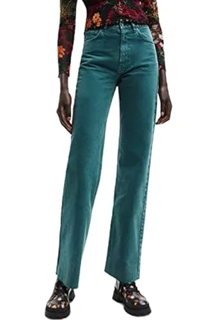 Desigual Jeansy damskie, Grün, 34