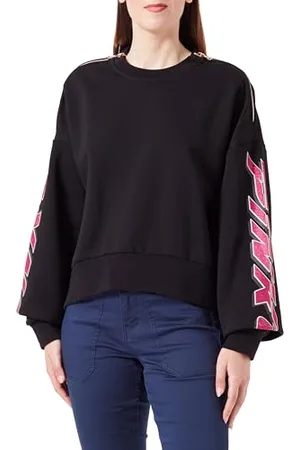 Pinko Nausicaa GARZATA Bluza Z Drukiem I Rhinestone, , S