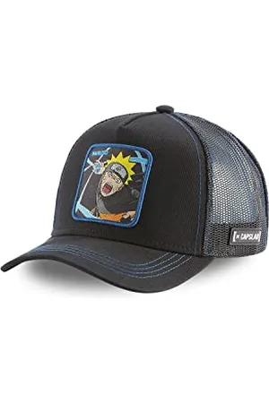 Capslab Naruto Czarny Niebieski Naruto Shippuden Czapka Truckerka - One-Size
