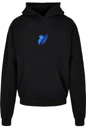 Mister Tee Mężczyźni Le Papillon Heavy Oversize Bluza z Kapturem, , XS