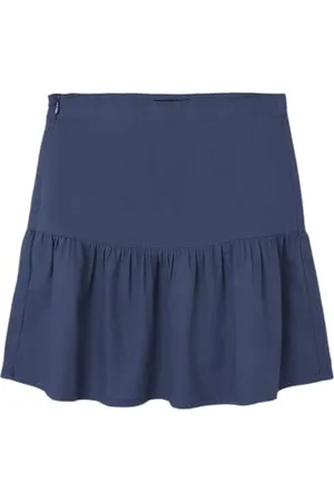 NAME IT Nlfhill Linen Short Skirt, , 152 cm