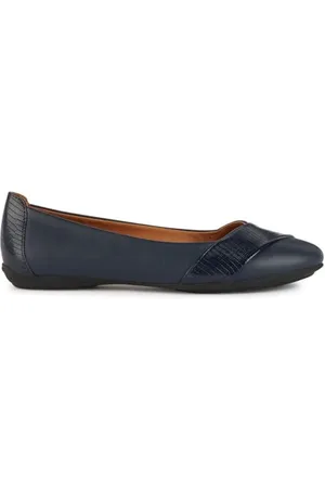 Geox Damski D Charlene A Ballet Flat, granatowy, 41 EU, , 41 EU